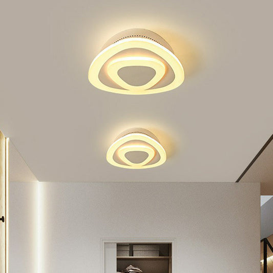 LED Plafondlamp Modern Geometrisch Design Dimbaar - Velinix