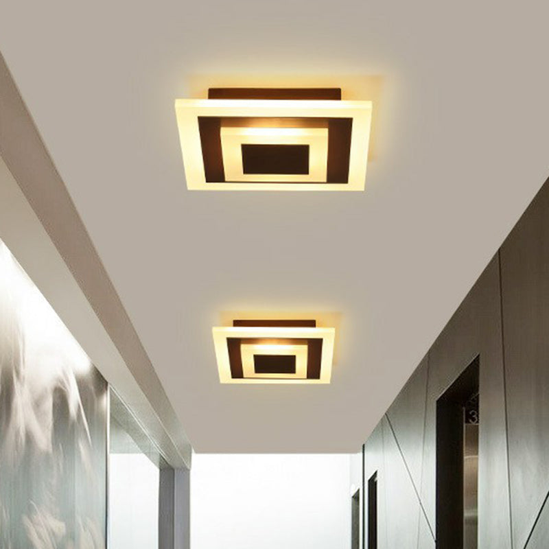LED Plafondlamp Modern Geometrisch Design Dimbaar