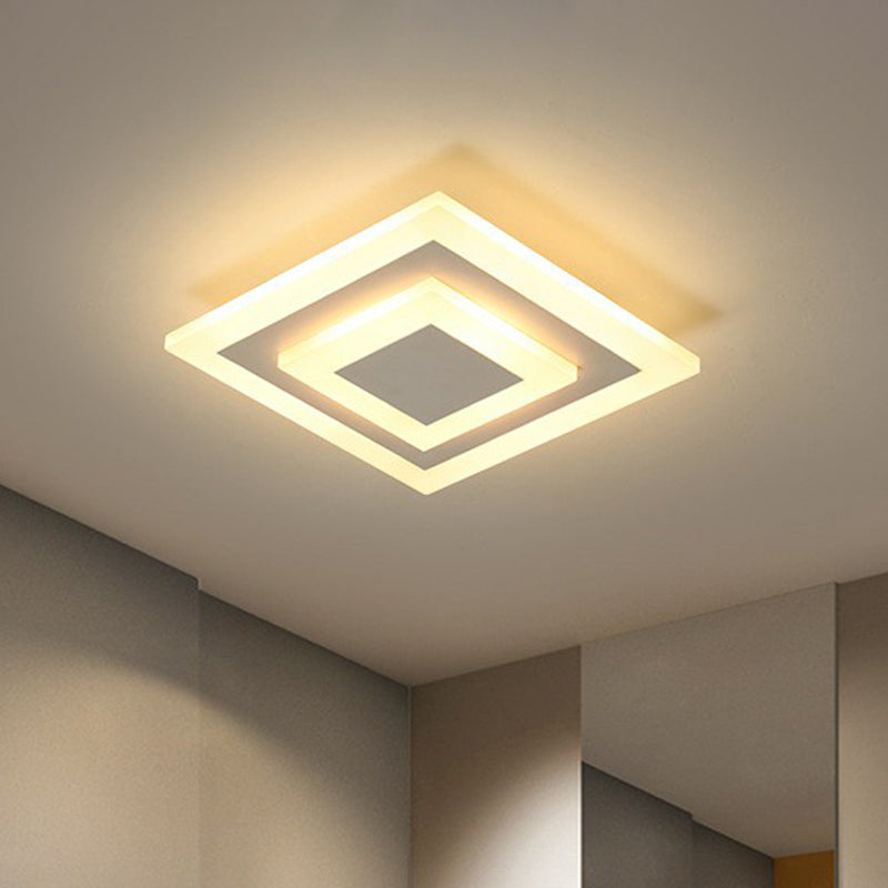 LED Plafondlamp Modern Geometrisch Design Dimbaar