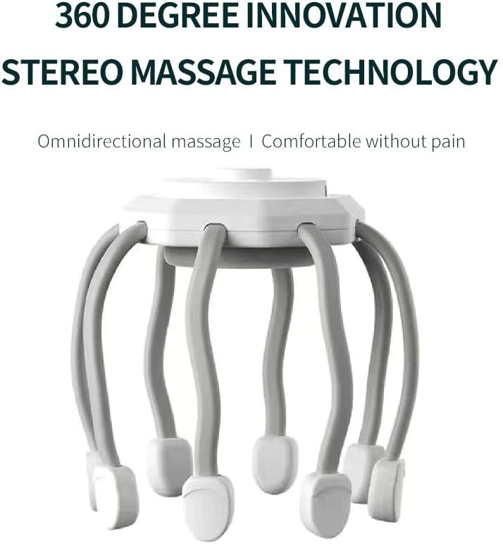 Hoofdmassageapparaat LuxAura voor Ontspanning en Verlichting
