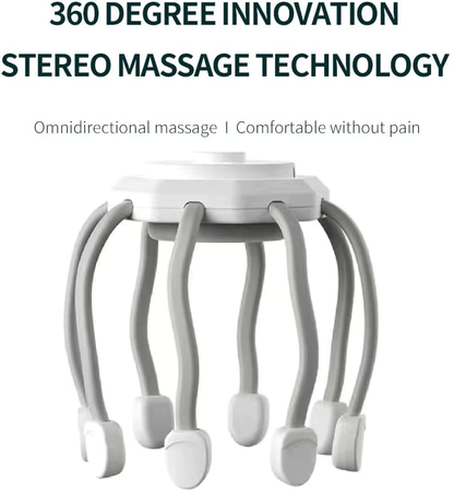 Hoofdmassageapparaat LuxAura voor Ontspanning en Verlichting