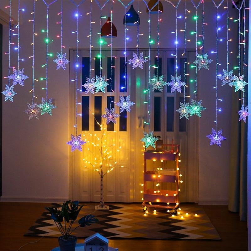 LED Lichtketting Sneeuwvlokken voor Binnen en Buiten