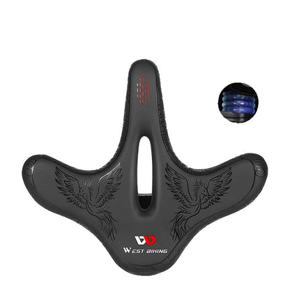 Fietszadel Ergonomisch Comfortabel met Verbrede Zitting voor Lange Fietstochten
