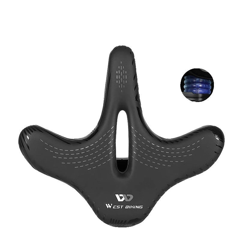 Fietszadel Ergonomisch Comfortabel met Verbrede Zitting voor Lange Fietstochten