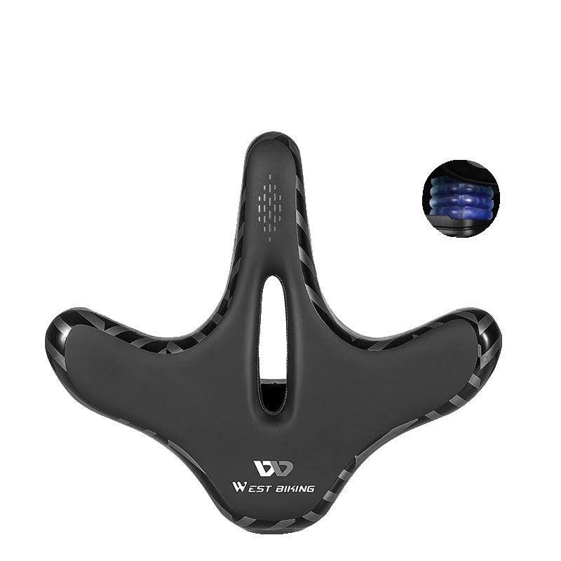Fietszadel Ergonomisch Comfortabel met Verbrede Zitting voor Lange Fietstochten