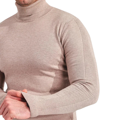 Dante™ – Heren Zwarte Coltrui van Kasjmier Blend voor Luxe Comfort-4