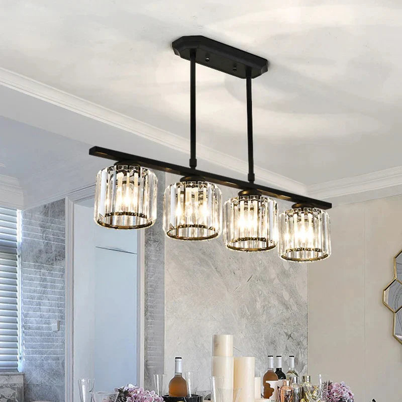 Hanglamp Met Meerdere Lichtpunten van Glas in Nordische Stijl