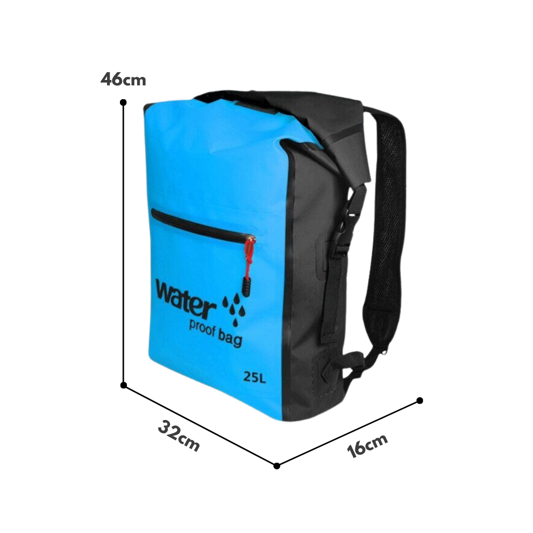 Waterdichte Rugzak 25L voor Watersport en Outdoor