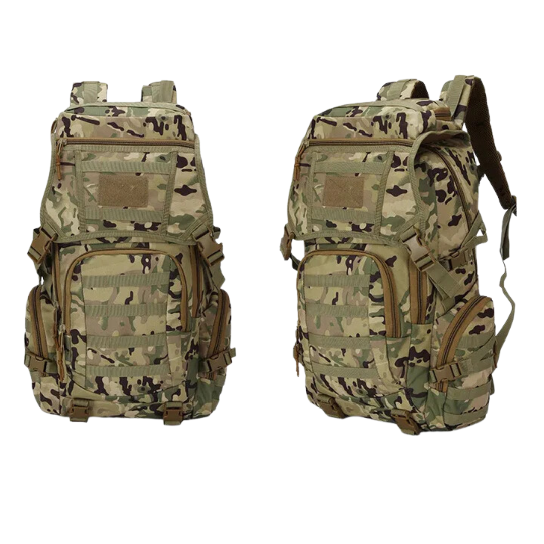 Tactische Rugzak 50L Waterdicht en Duurzaam voor Hiking en Outdoor
