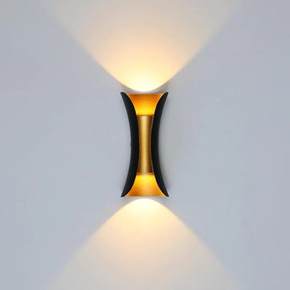 Wasserdichte LED Wandleuchte van Aluminium