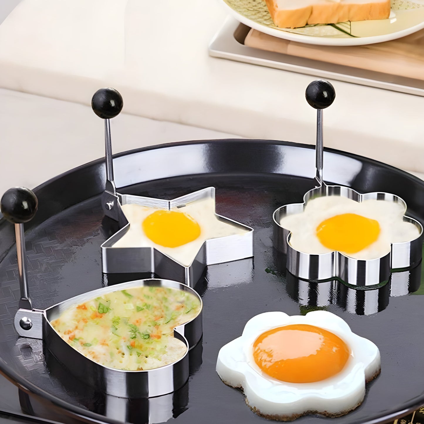 Roestvrijstalen Ringvorm voor Perfecte Culinair Resultaat