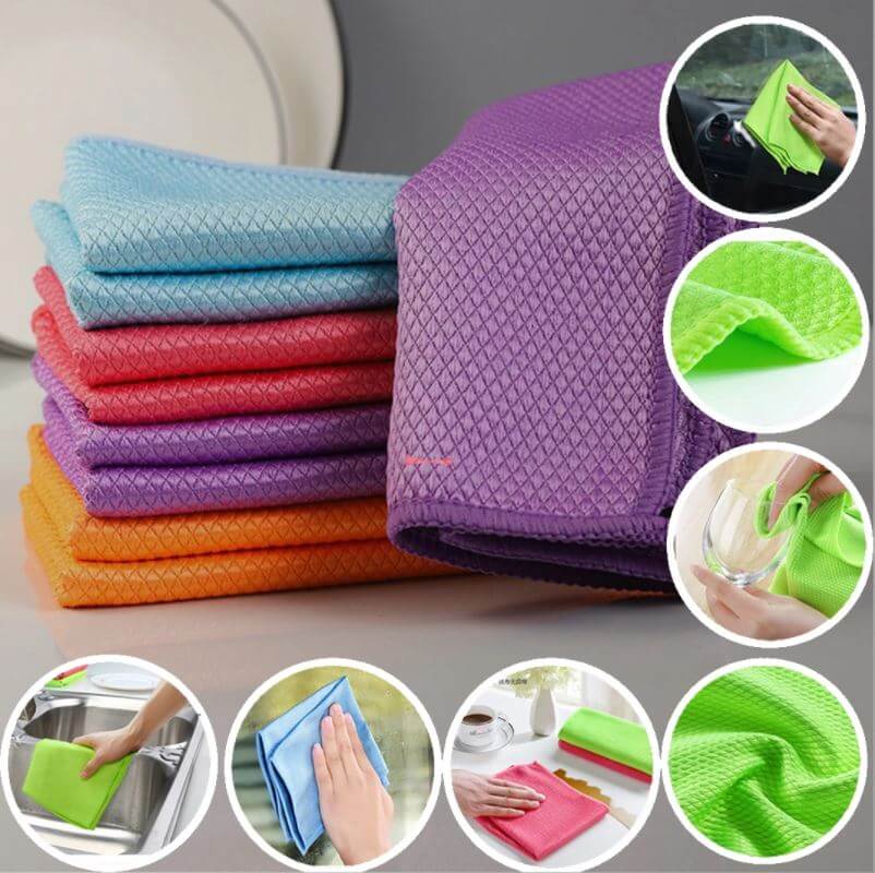 Microvezel Wonderdoek Streeploos Schoonmaken