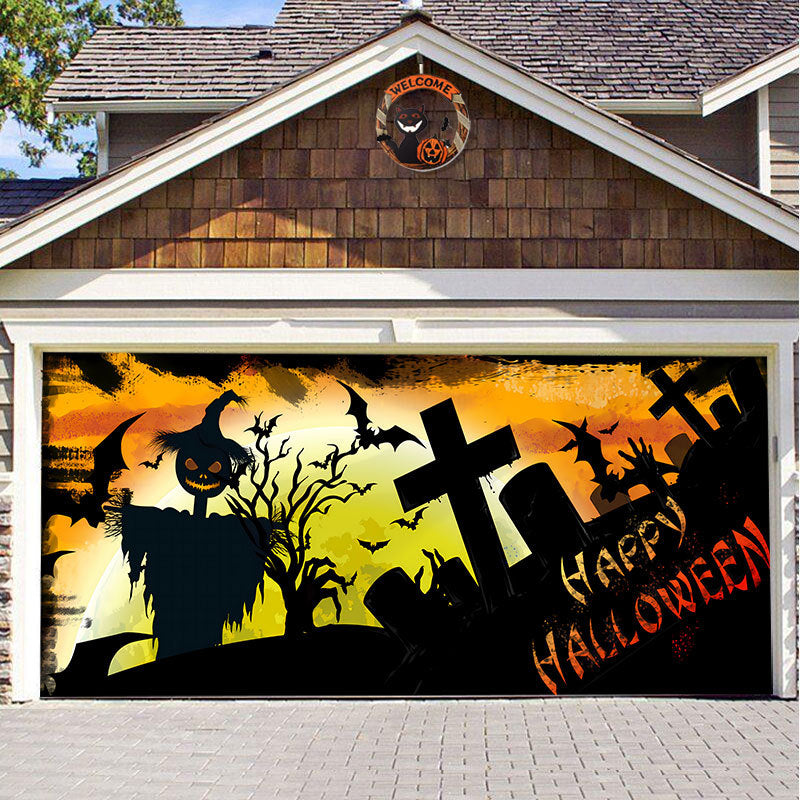 Halloween Garagedeur Shade Spookachtig Decoratie