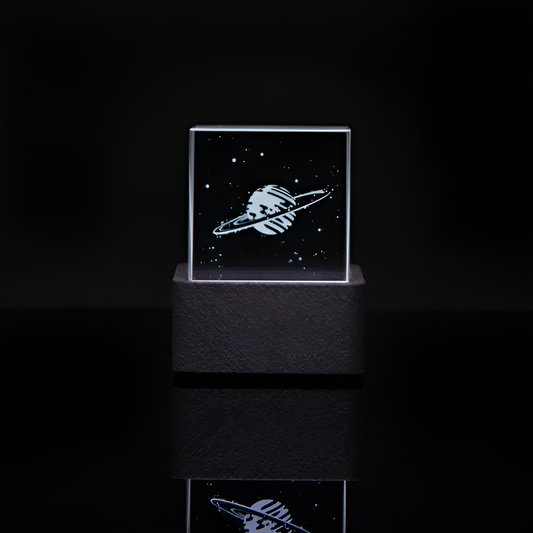 Interactieve CubeVision Klok met Aanpasbare GIF's - Velinix