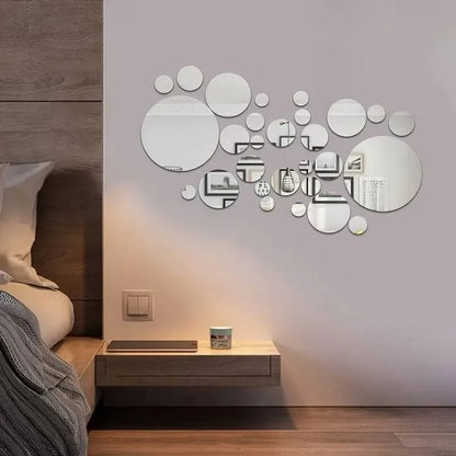 Unieke 3D Spiegel Wanddecoratie Modern Design