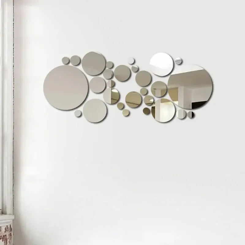 Unieke 3D Spiegel Wanddecoratie Modern Design