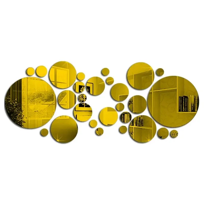 Unieke 3D Spiegel Wanddecoratie Modern Design