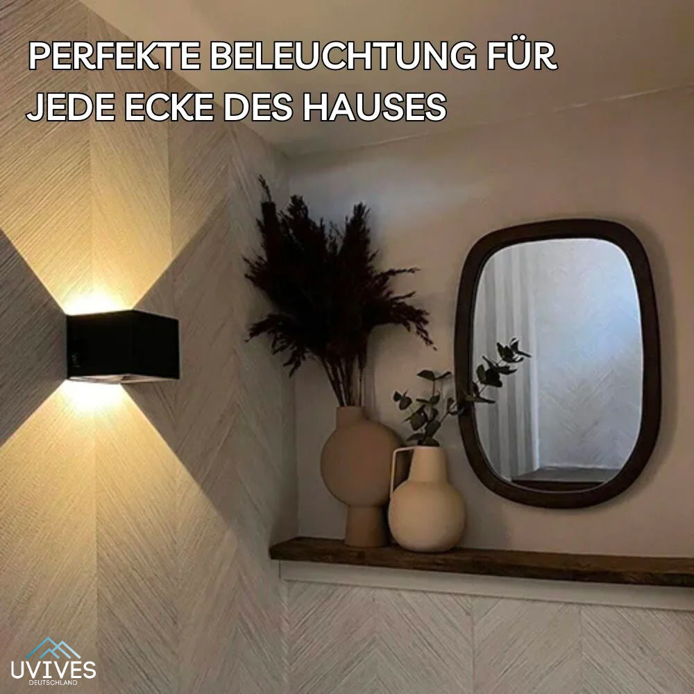 Draadloze LED Wandlamp Luxe Design Modern
