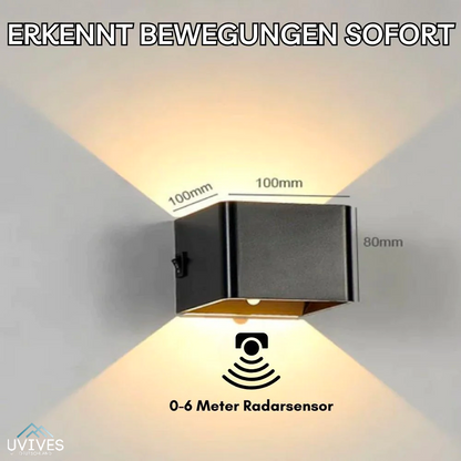 Draadloze LED Wandlamp Luxe Design Modern