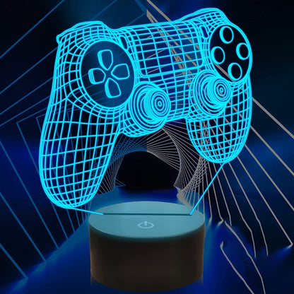 Gamer Lamp met 3D LED Verlichting voor Een Ultieme Game Ervaring
