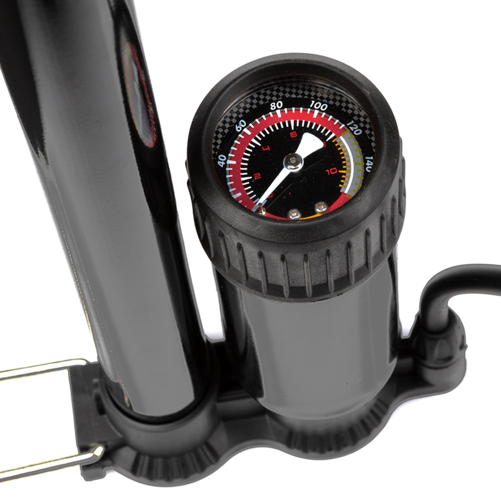 Fietspomp met Manometer Precies en Efficiënt voor Snelle Opbouw