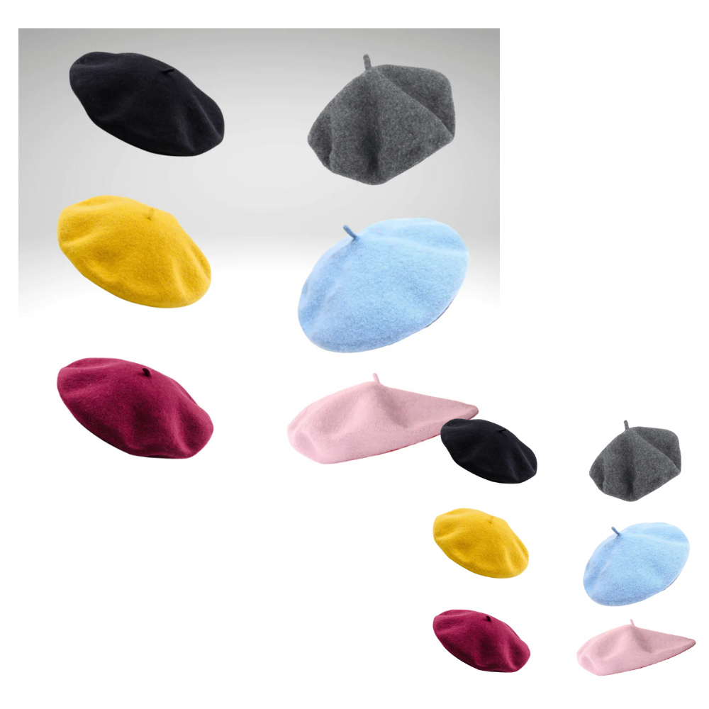 Dames Beret Klassiek Wol Warm