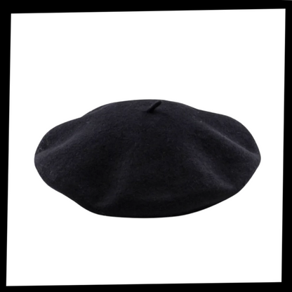 Dames Beret Klassiek Wol Warm