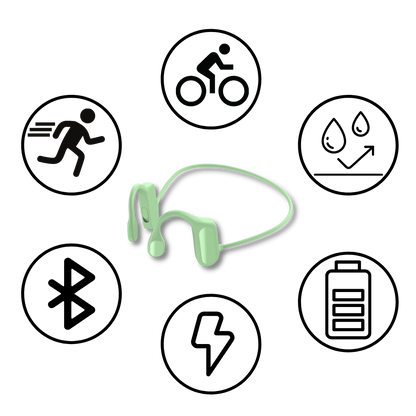 Wireless Hoofdtelefoon met Microfoon