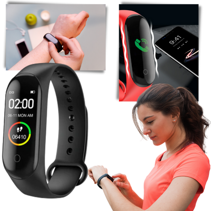 Fitness Armband met Slaap- en Activiteitstracking - Velinix
