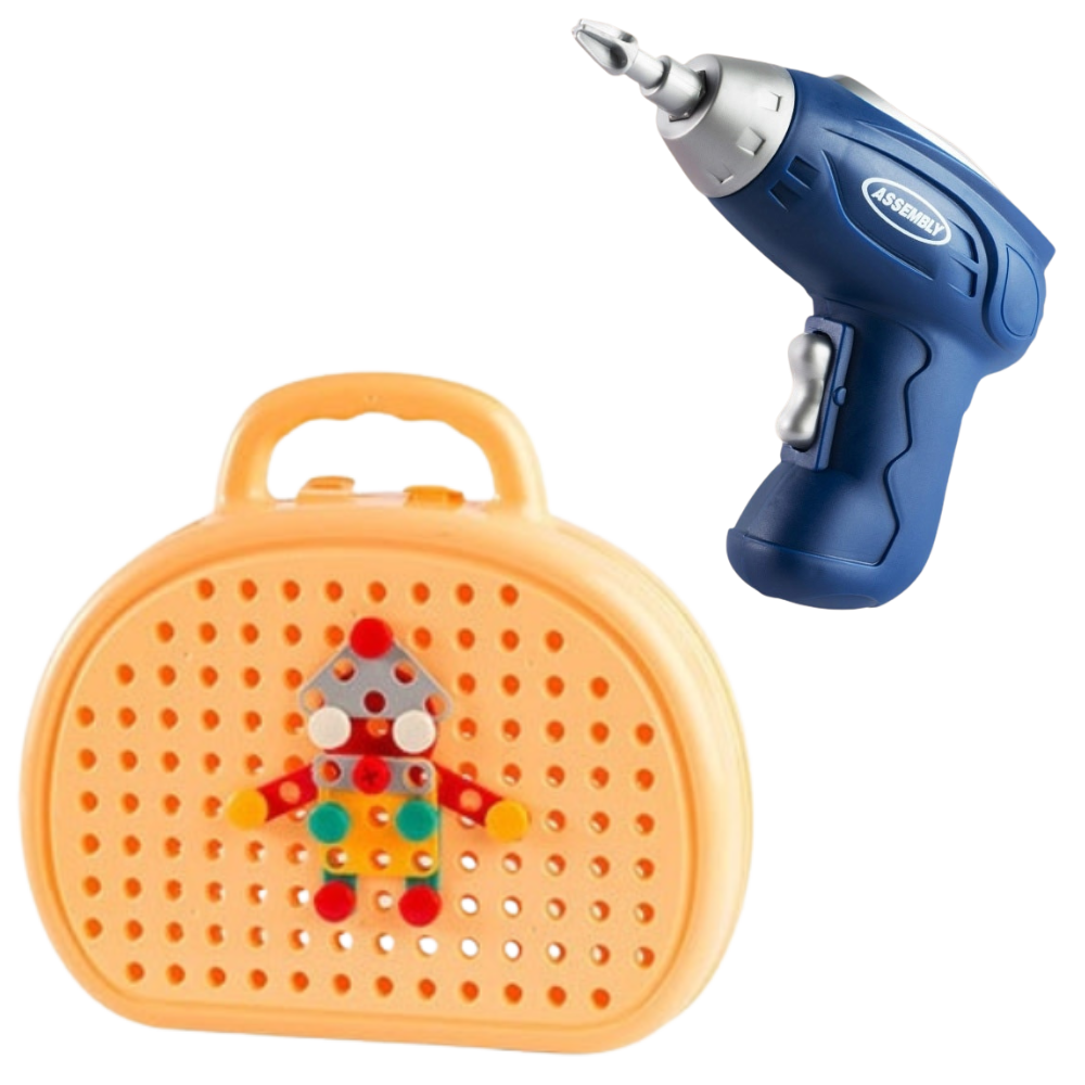 Puzzel Speelgoed voor Kinderen met Boor en Accessoires