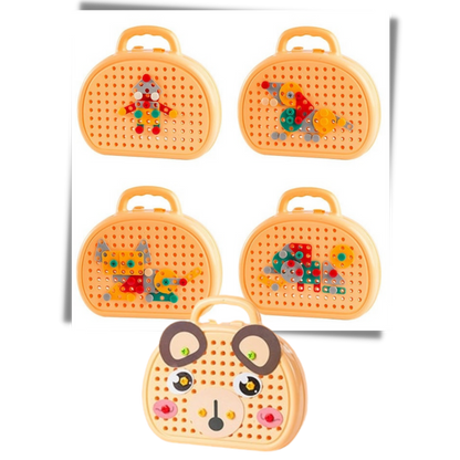 Puzzel Speelgoed voor Kinderen met Boor en Accessoires