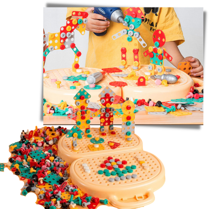 Puzzel Speelgoed voor Kinderen met Boor en Accessoires