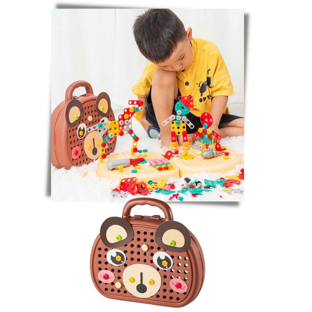 Puzzel Speelgoed voor Kinderen met Boor en Accessoires