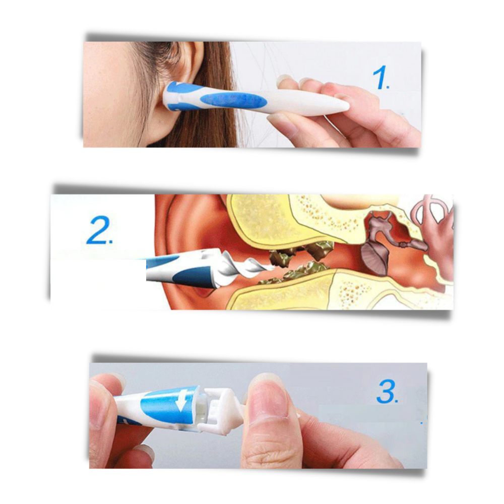 Oorreiniger Siliconen Spiraal Hygiënisch