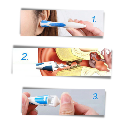 Oorreiniger Siliconen Spiraal Hygiënisch