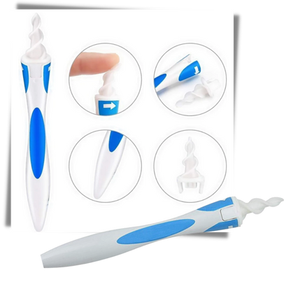 Oorreiniger Siliconen Spiraal Hygiënisch