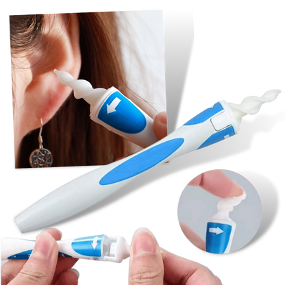 Oorreiniger Siliconen Spiraal Hygiënisch - Velinix