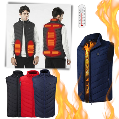 Verwarmd Vest Unisex Waterdicht Isolatievest - Velinix