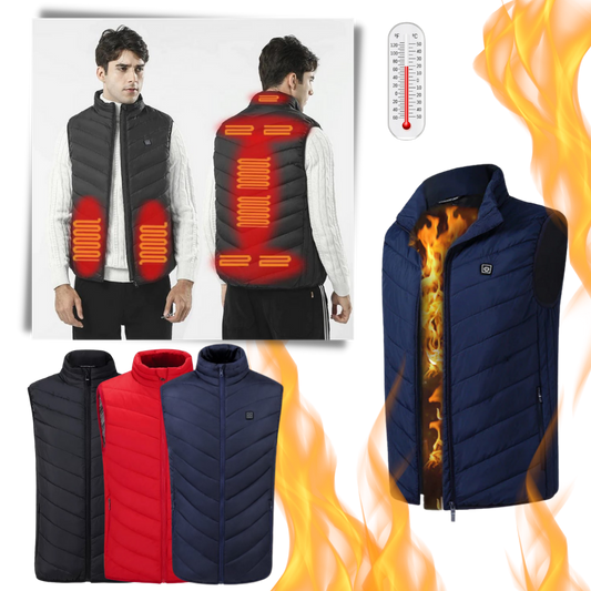 Verwarmd Vest Unisex Waterdicht Isolatievest - Velinix