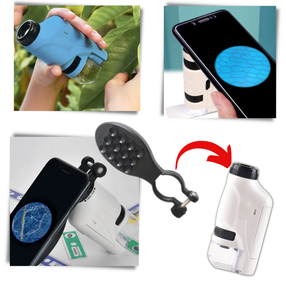 Kinder Microscoop USB LED Verlichting