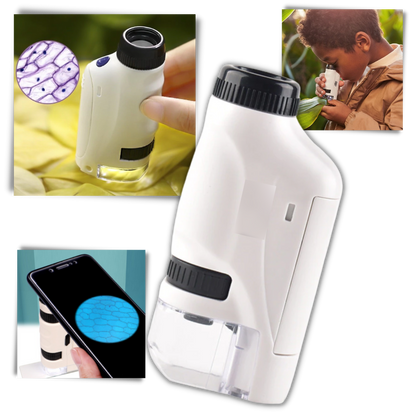 Kinder Microscoop USB LED Verlichting - Velinix