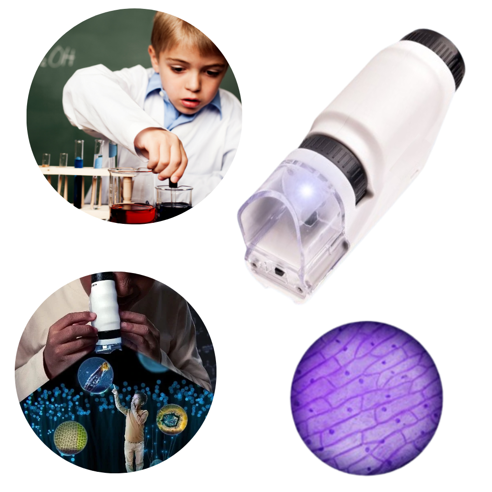 Kinder Microscoop USB LED Verlichting