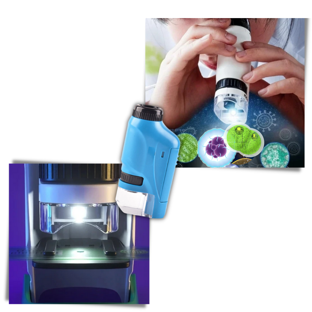Kinder Microscoop USB LED Verlichting