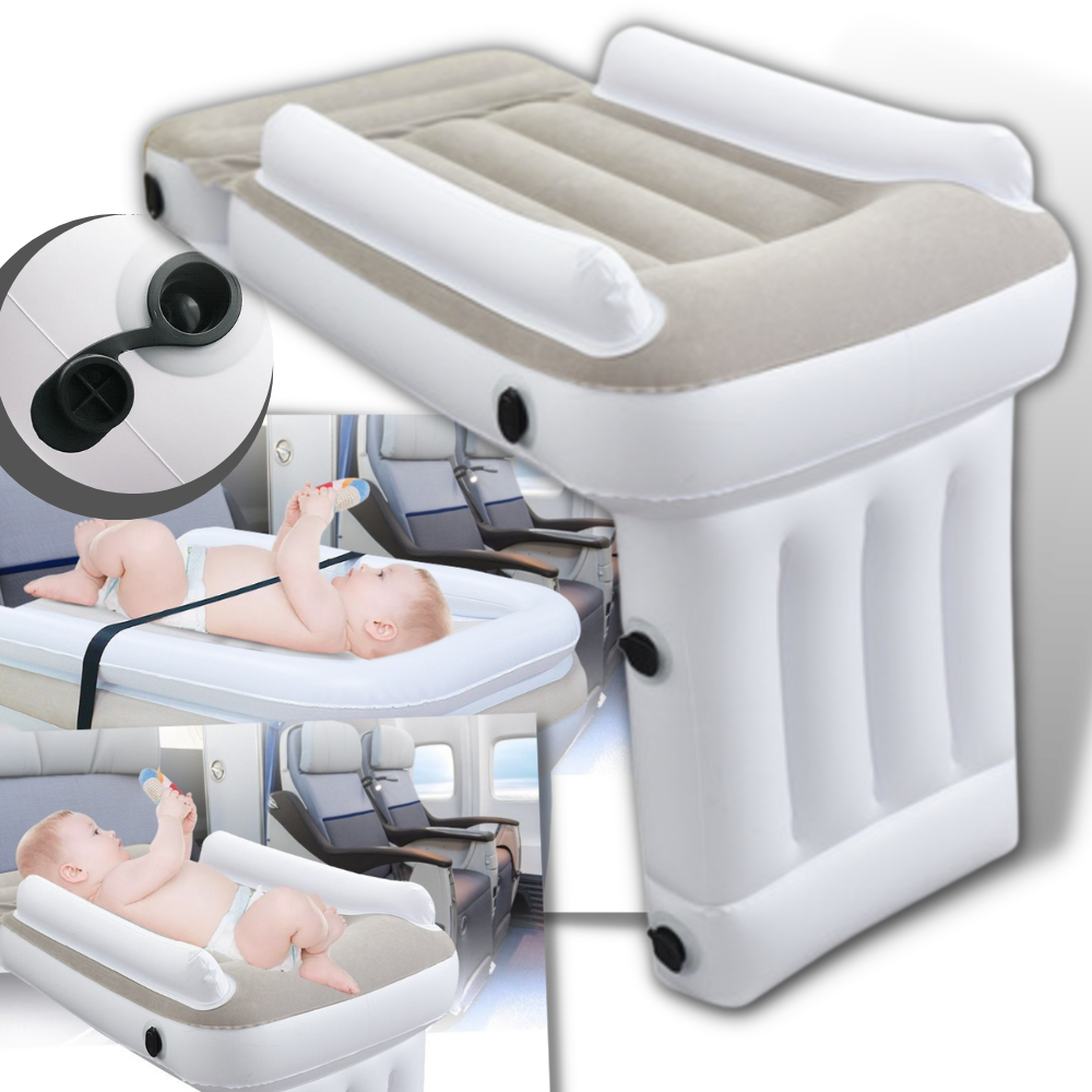 Baby Matras Opblaasbaar voor Reiskinderbed - Velinix