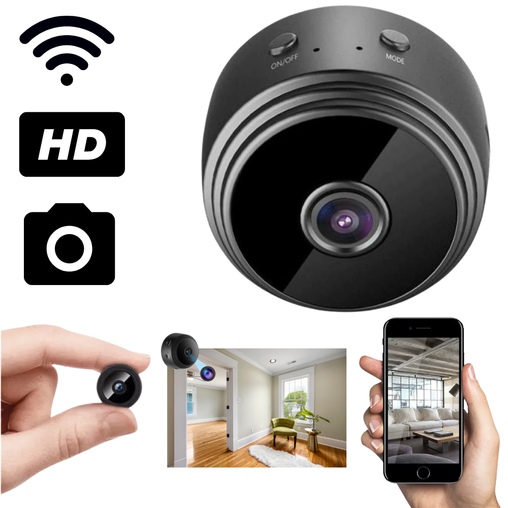 Draadloze Bewakingscamera Mini WiFi IP - Velinix