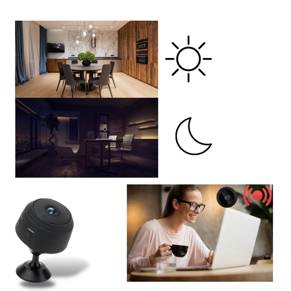 Draadloze Bewakingscamera Mini WiFi IP