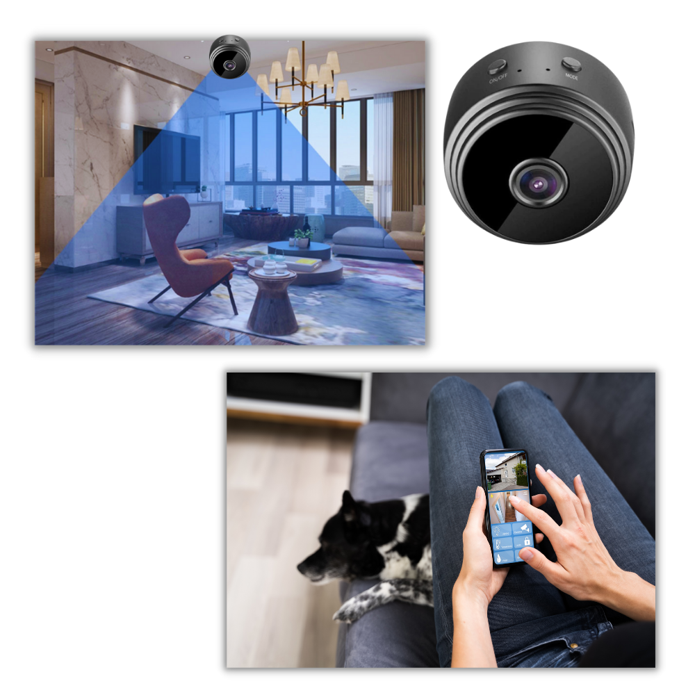 Draadloze Bewakingscamera Mini WiFi IP