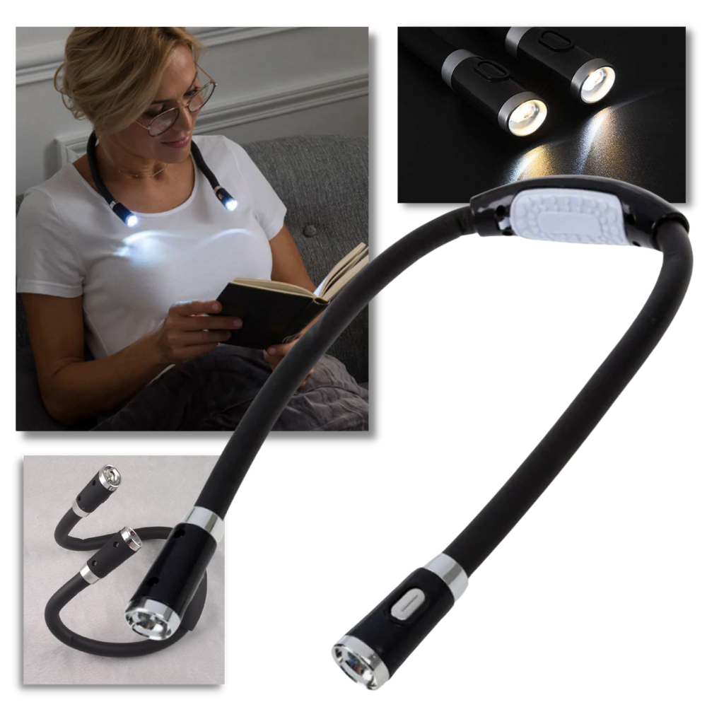 LED Leeslamp voor Nek Dimbaar - Velinix