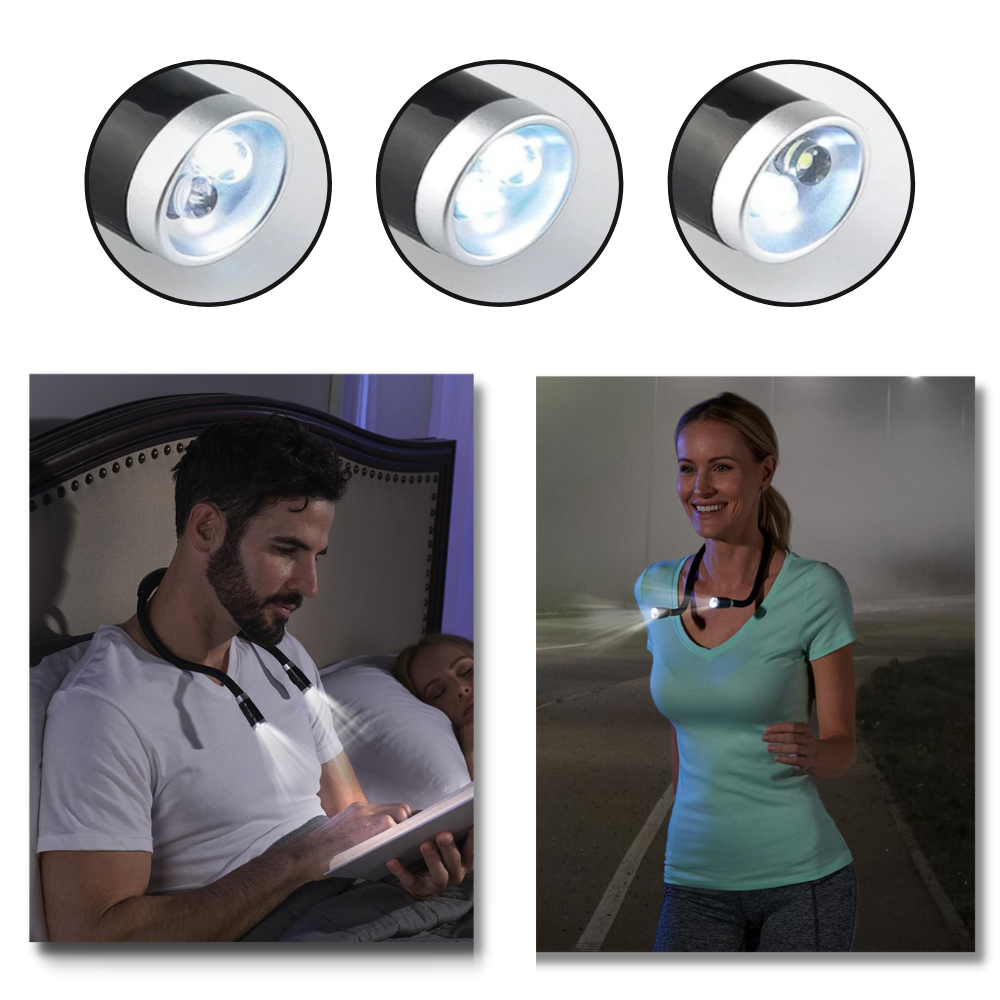 LED Leeslamp voor Nek Dimbaar