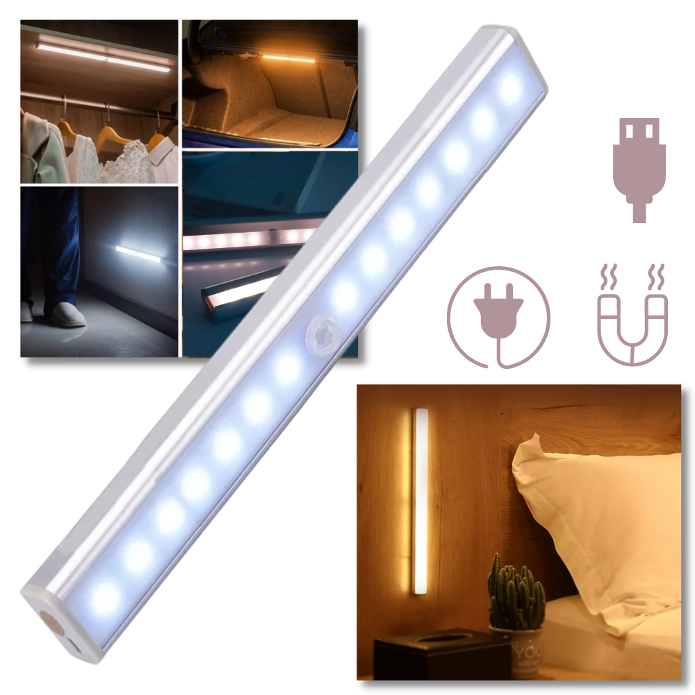 LED Lamp met Magnetische Bewegingssensor Dimbaar - Velinix
